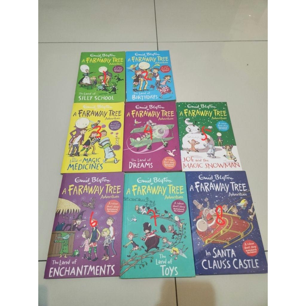 a faraway tree books by enid blyton