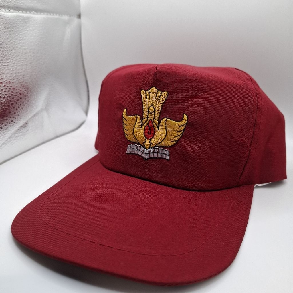Topi sekolah grosir isi 20pcs | topi sekolah | topi sd merah merah | topi sd