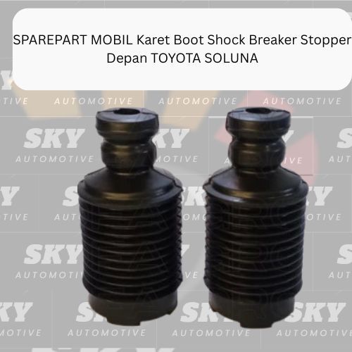 SHB0049-SPAREPART MOBIL Karet Boot Shock Breaker Stopper Depan TOYOTA SOLUNA