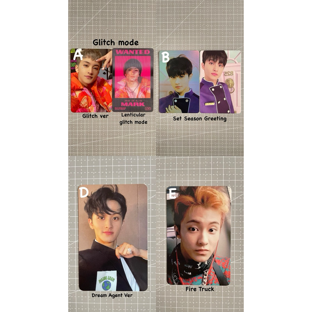 Photocard official Mark NCT