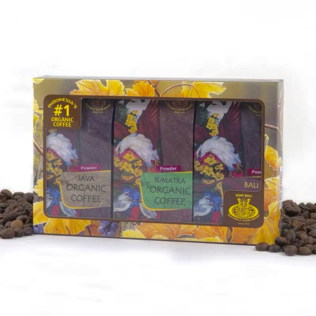 Kopi Organik Trio (Bali, Java & Sumatra)