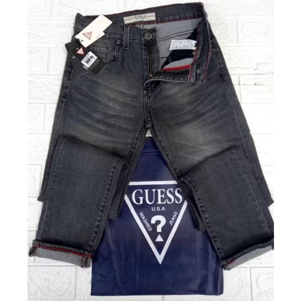 CELANA JEANS PANJANG GUESS PRIA SLIM FIT