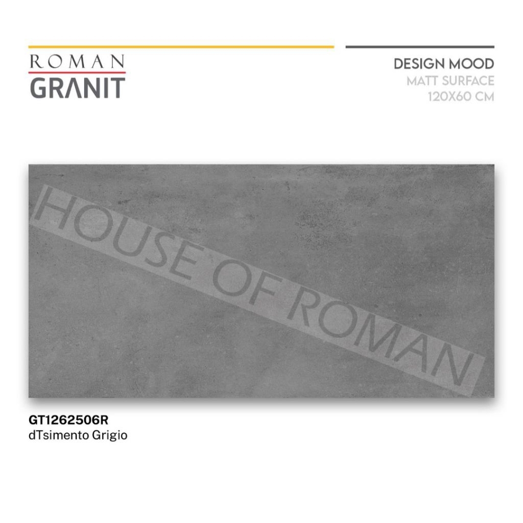 Roman Granit GT1262506R dTsimento Grigio Kw2(Ryl)
