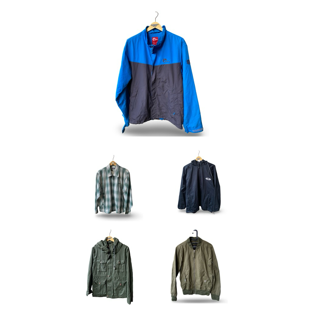 jacket casual pria parka outdoor