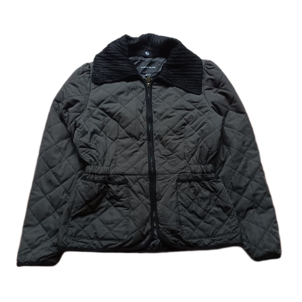 plastic island women puffer jacket S