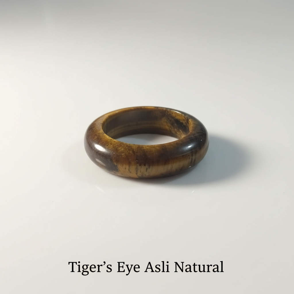 Cincin Tiger's Eye Asli Natural