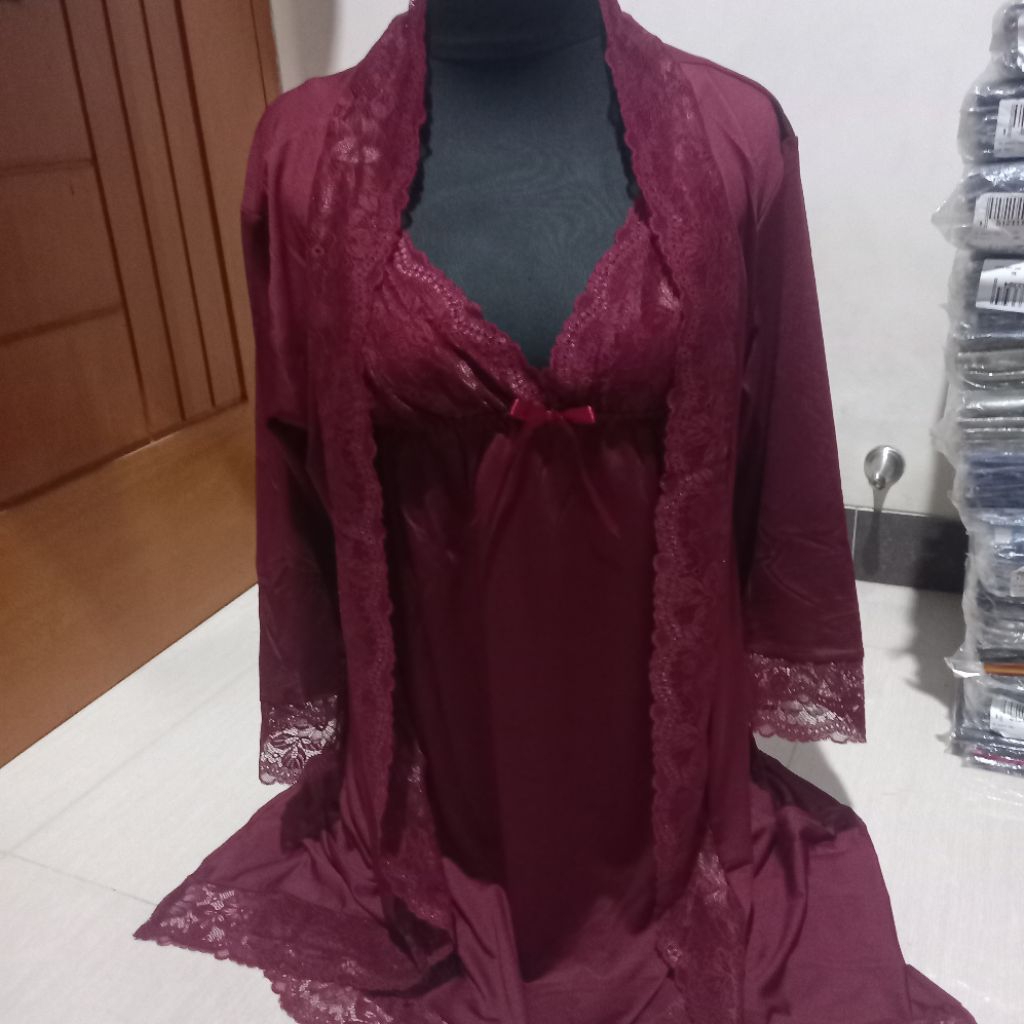 sleep wear lingerie kimono dress/baju tidur wanita dewasa