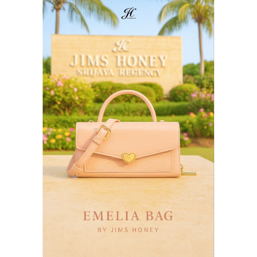 Jims Honey Emelia Bag Tas Selempang Wanita Tas Jinjing Anti Air