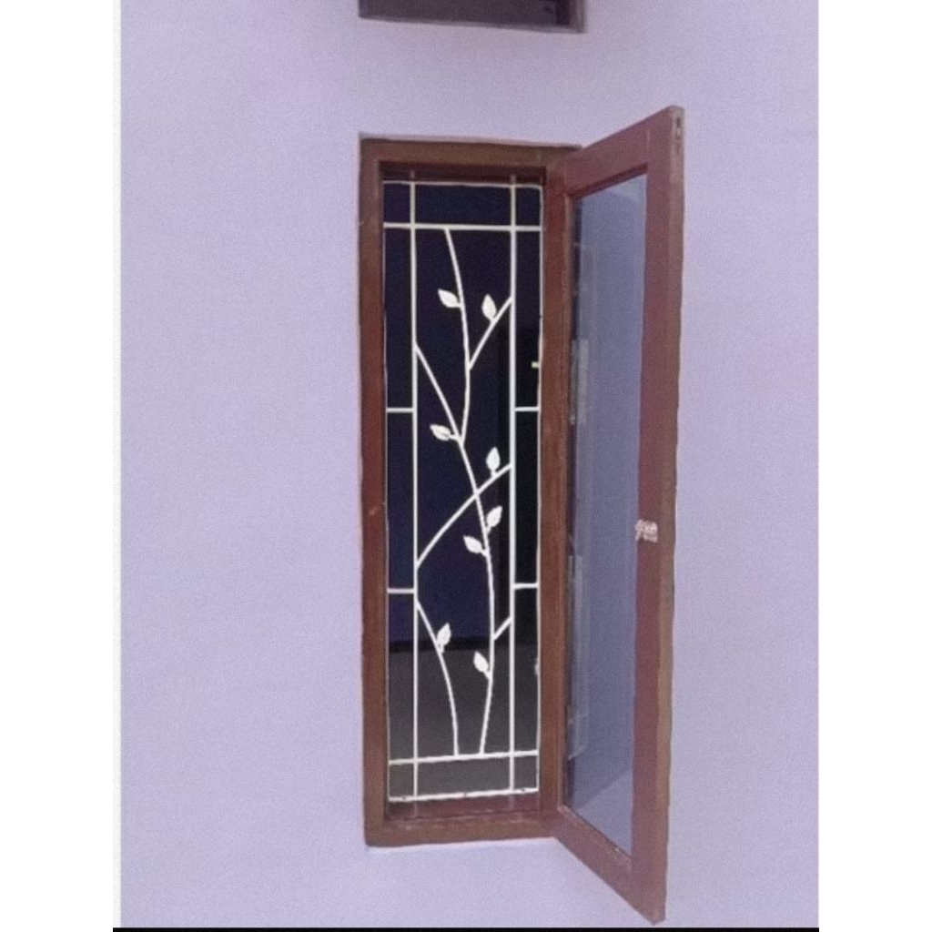 tralis jendela minimalis motip pengaman rumah ukuran 145×50