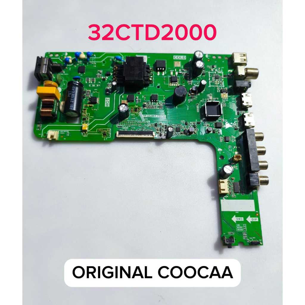 MB Mainboard Motherboard Mobo Modul mb Mesin tv CooCaa 32CTD2000 32ctd2000