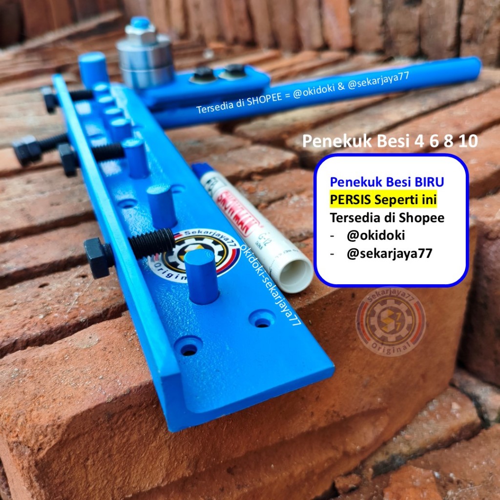 Alat penekuk besi. Besi Beton. Begel besi beton 4 6 8 10 mm OKe07