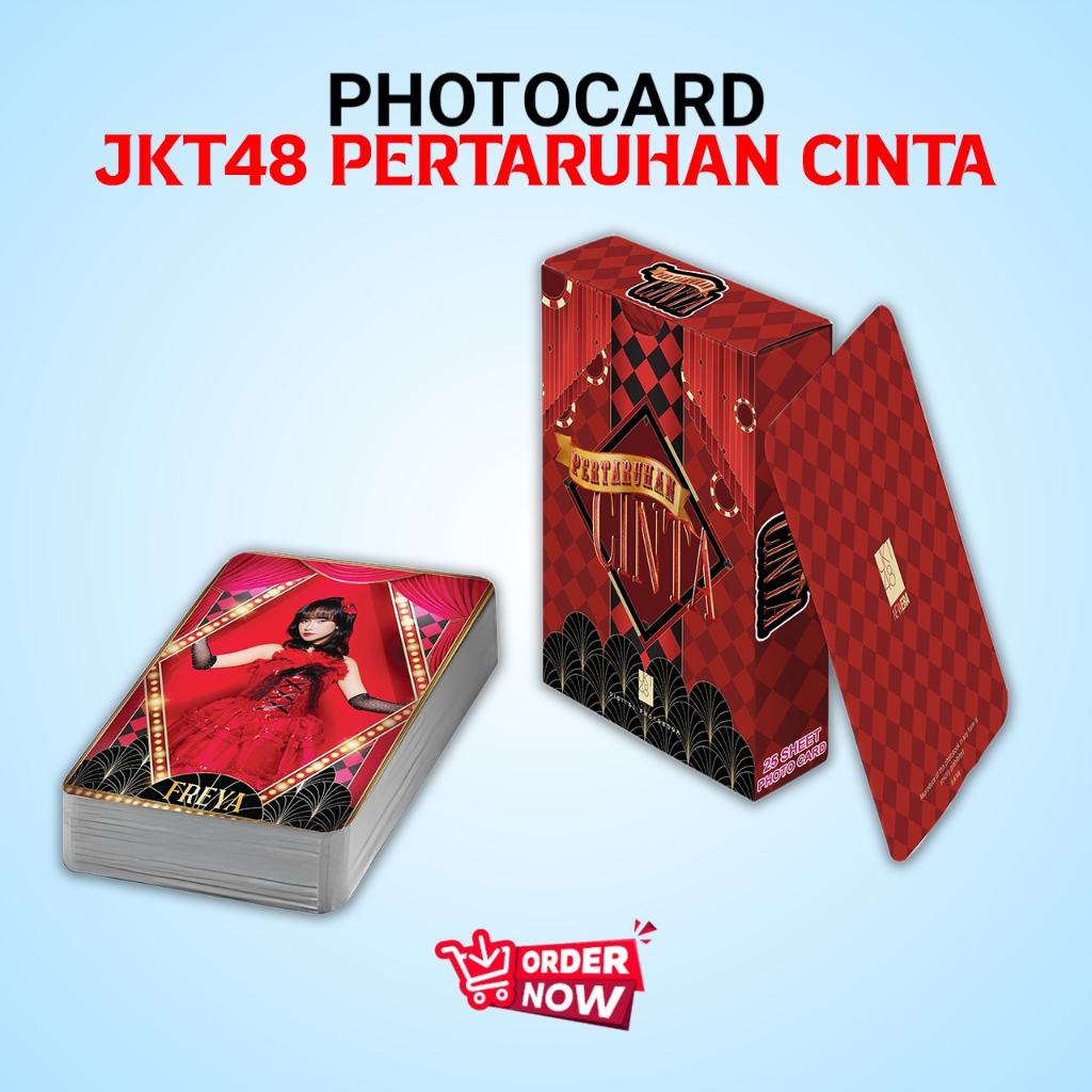 PHOTOCARD SET JKT48 PERTARUHAN CINTA PREMIUM FREE BOX