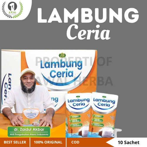 Lambung Ceria 10 Sachet Herbal Dr. Zaidul Akbar