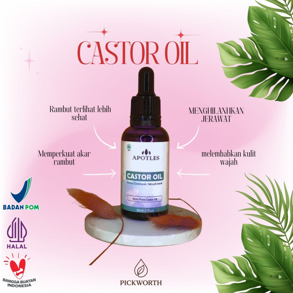 Minyak Jarak BPOM | Castor Oil 30ml