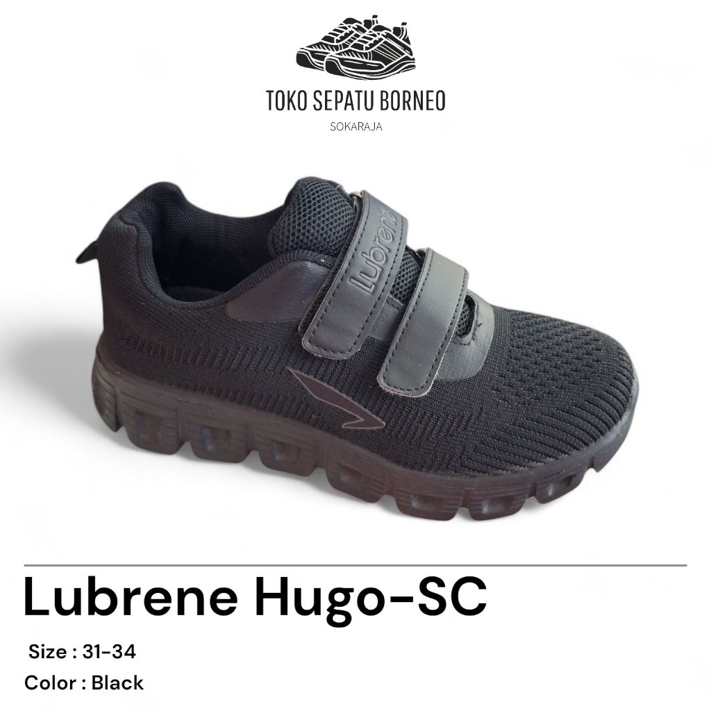 SEPATU LUBRENE HUGO-SC [SEPATU SEKOLAH ANAK]
