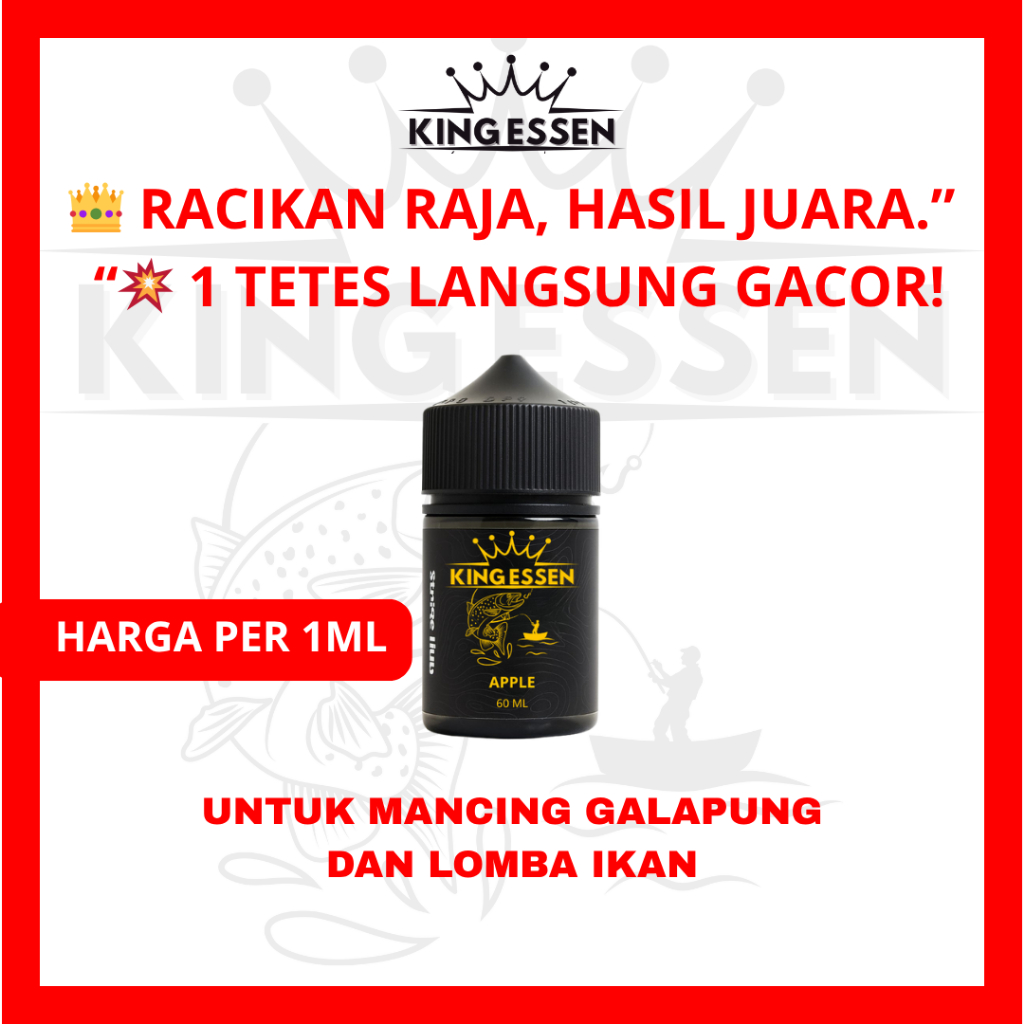 Essen King Super Gacor Paling Ampuh Ikan Mas, Lele, Nila, Gabus, Bandeng, Betok, Belanak, Mujair, Pa