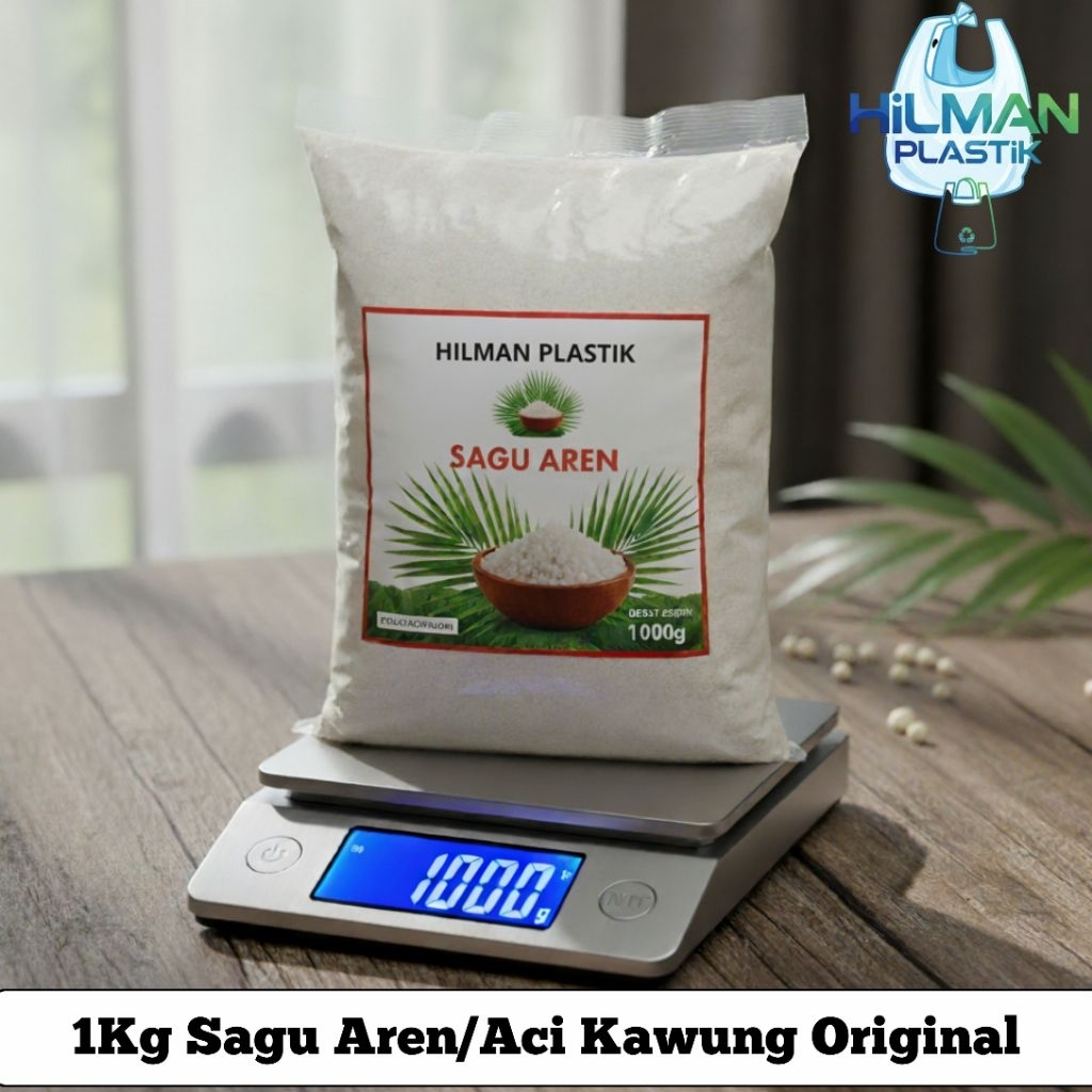 Tepung Sagu Aren 1Kg Sagu Kawung Aci Kawung Sagu Aren Murni Original