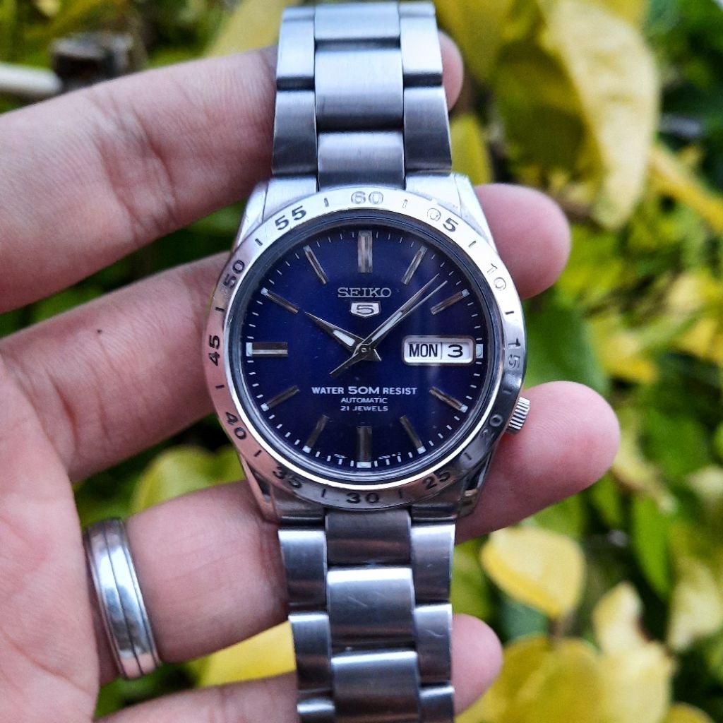 Seiko 5 Automatic SNKD99K1 Blue Navy Sunbrust SNKD99 7S26-02T0