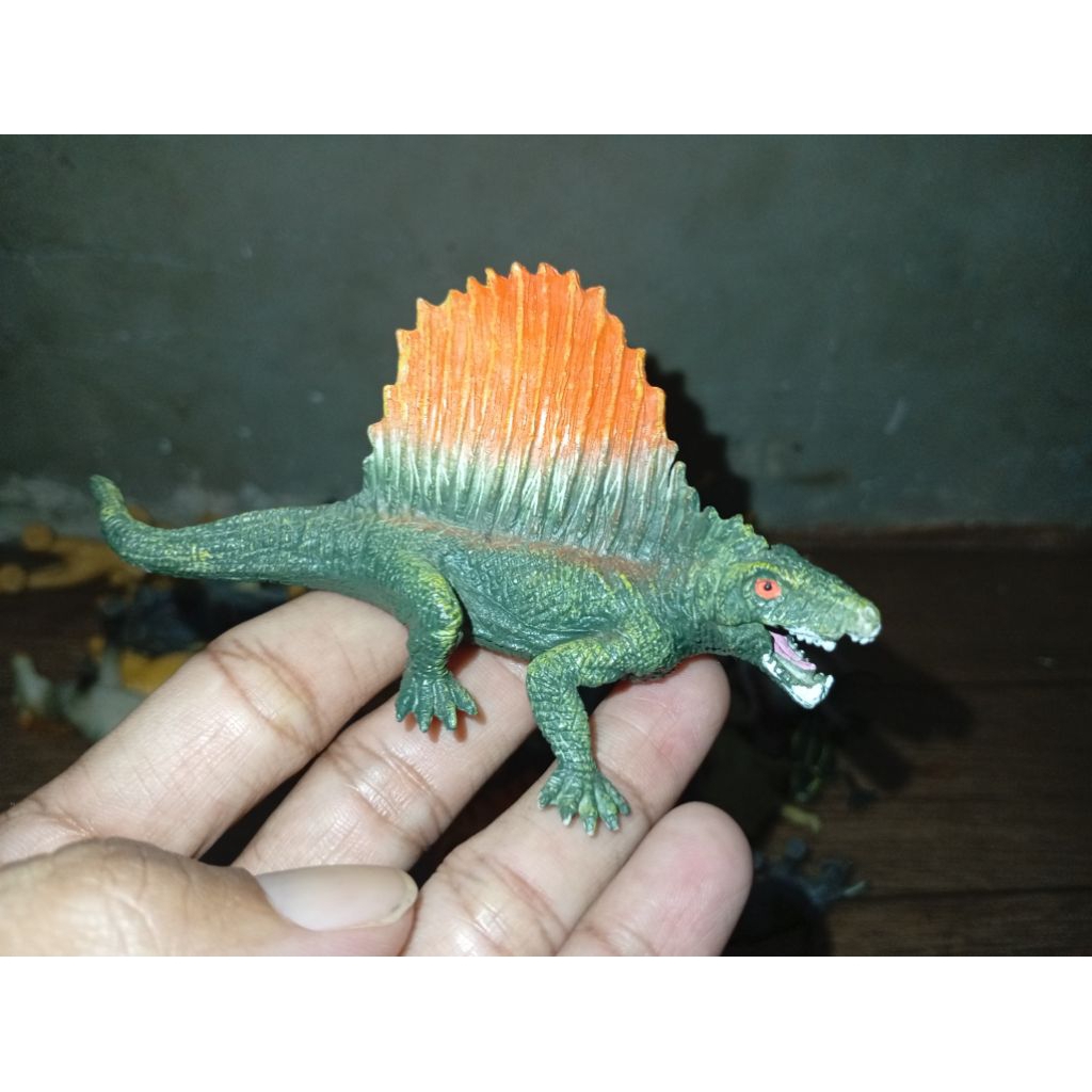Mainan Dinosaurus Karet Kecil Second/bekas Satuan
