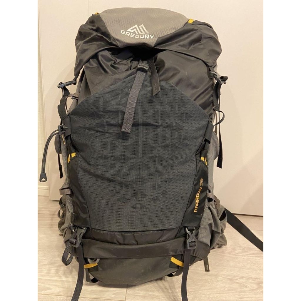 Original tas gunung gregory paragon 58 tas hiking tas camping keril cariier backpack tas gunung seco