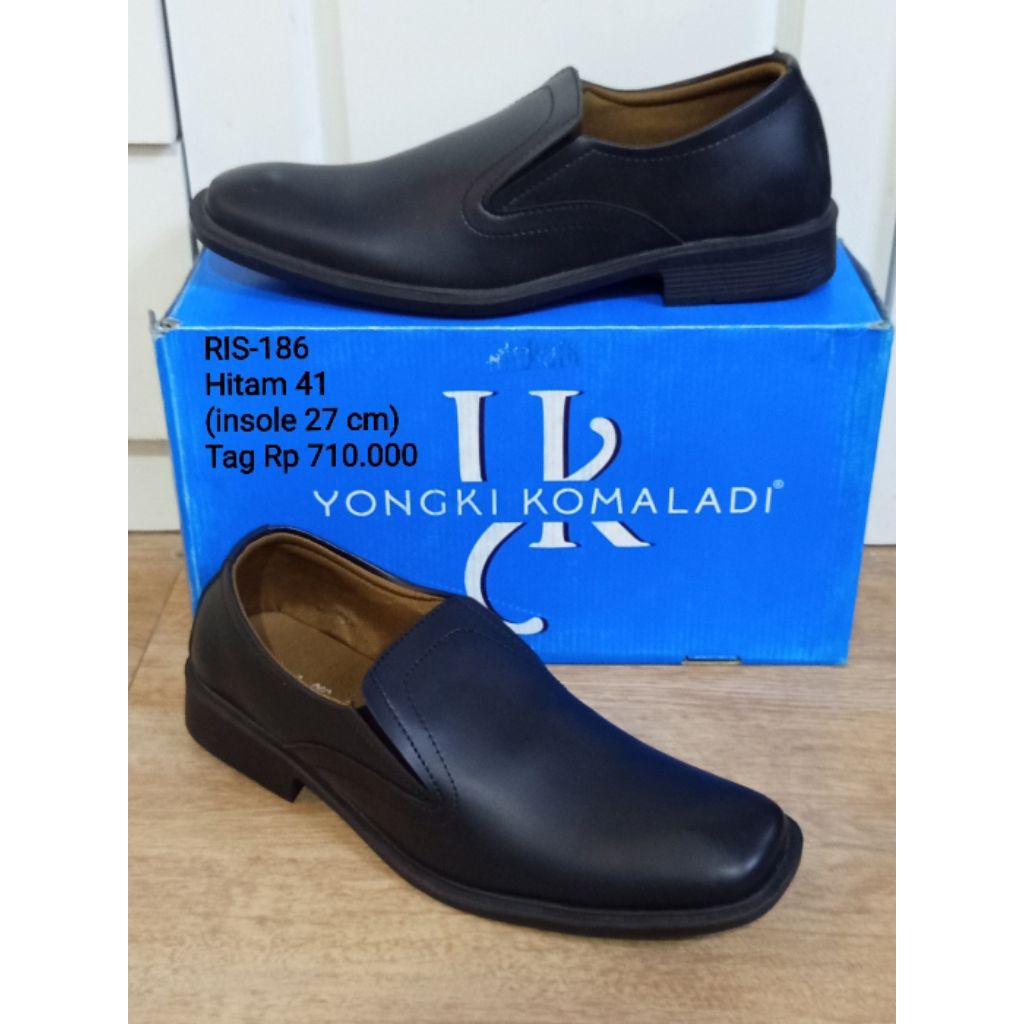 SEPATU PANTOFEL PRIA YONGKI KOMALADI ORIGINAL