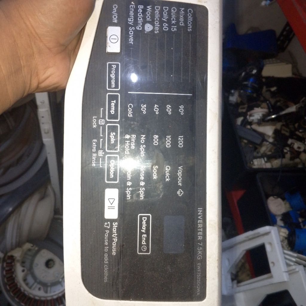 modul display mesin cuci Electrolux ewf8005eqwa
