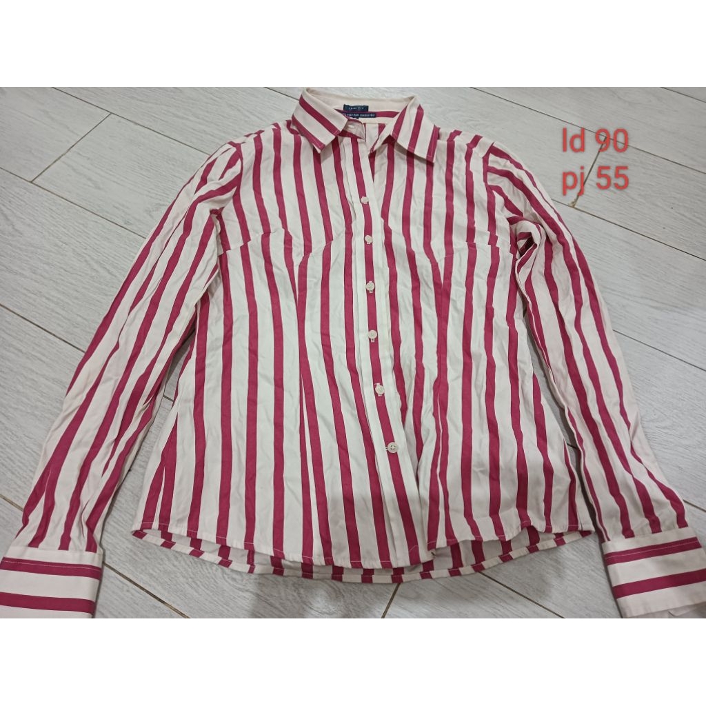 Preloved Kemeja Polo, Blouse Polo