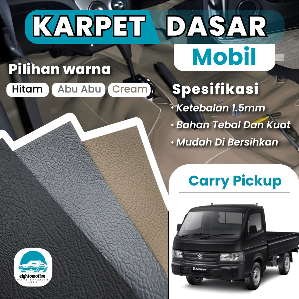 Karpet Dasar Super Peredam Mobil Carry Pickup