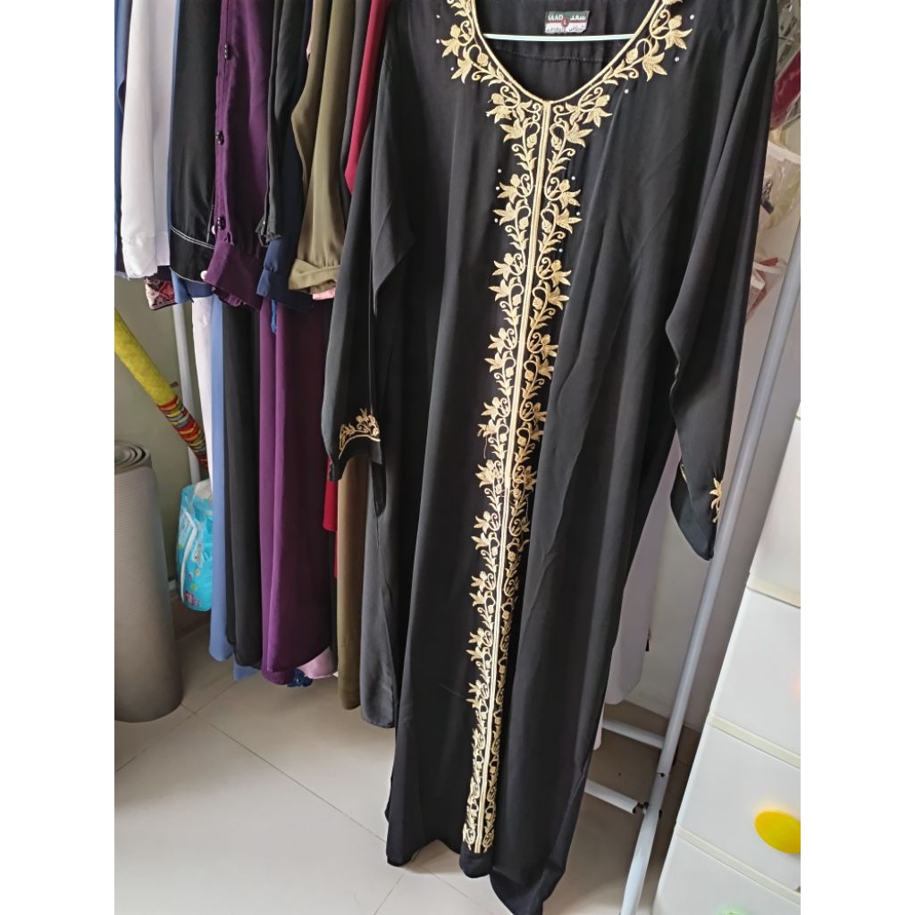 preloved abaya hitam