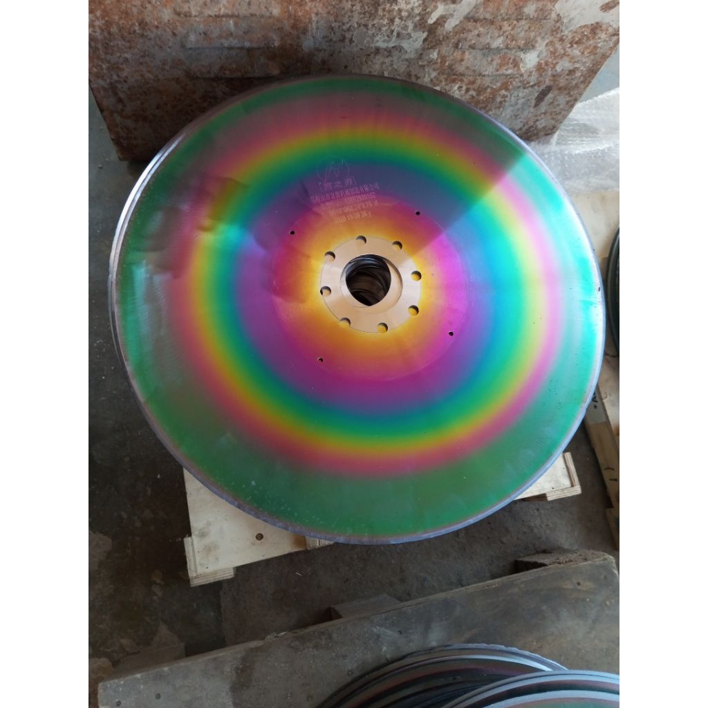 BAHAN GOLOK BAJA HSS D2 PELANGI