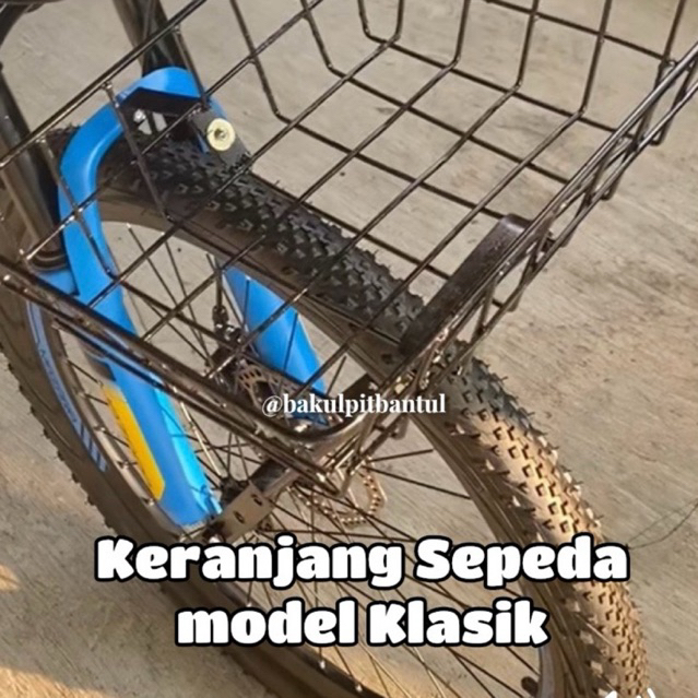 Keranjang Klasik | Keranjang Sepeda Lipat | Keranjang Sepeda Gunung | Keranjang Sepeda Fixie | Kranj