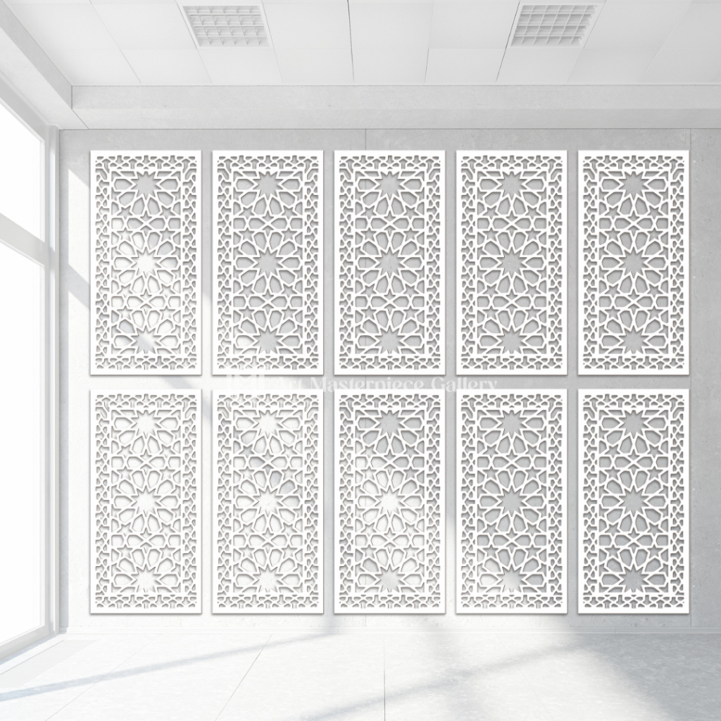 KRAWANGAN PVC BOARD 40x80cm / ORNAMEN PVC FOAM BOARD TEBAL 5MM / ORNAMEN DINDING / DEKORASI HIASAN D