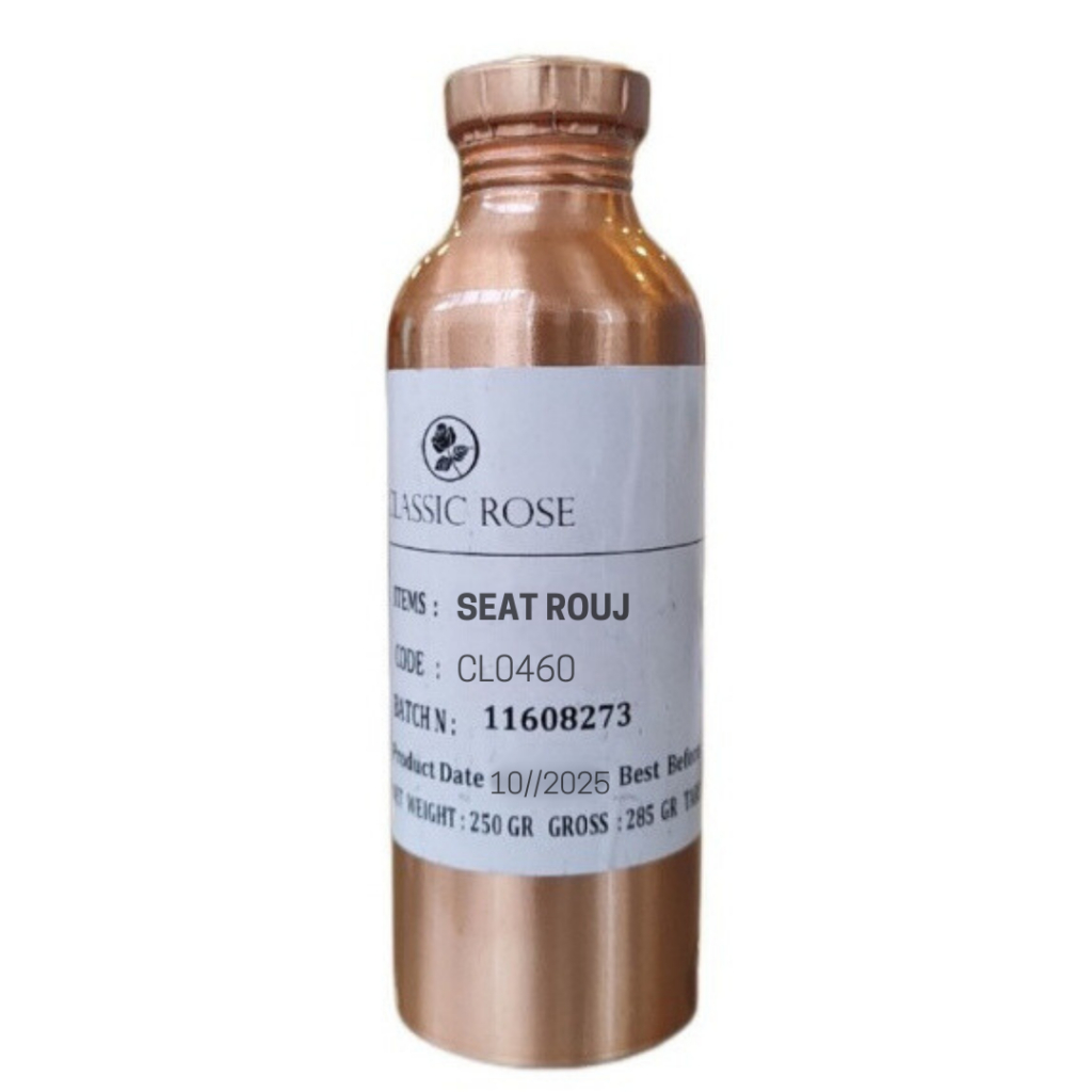 BIBIT PARFUME MURNI BACCARAT ROUJ . BACARAT SEAT ROUJ 250GR . CLASSIC ROSE BIBIT PARFUME SEGEL