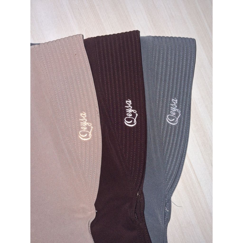 Hijab bergo instan qesya pet tebal