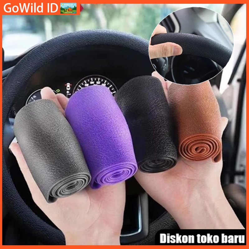 30-40cm Cover Stir Mobil Universal Bahan Silicon Sarung Stir Mobil Silikon  38cm 40cm Sarung Stir