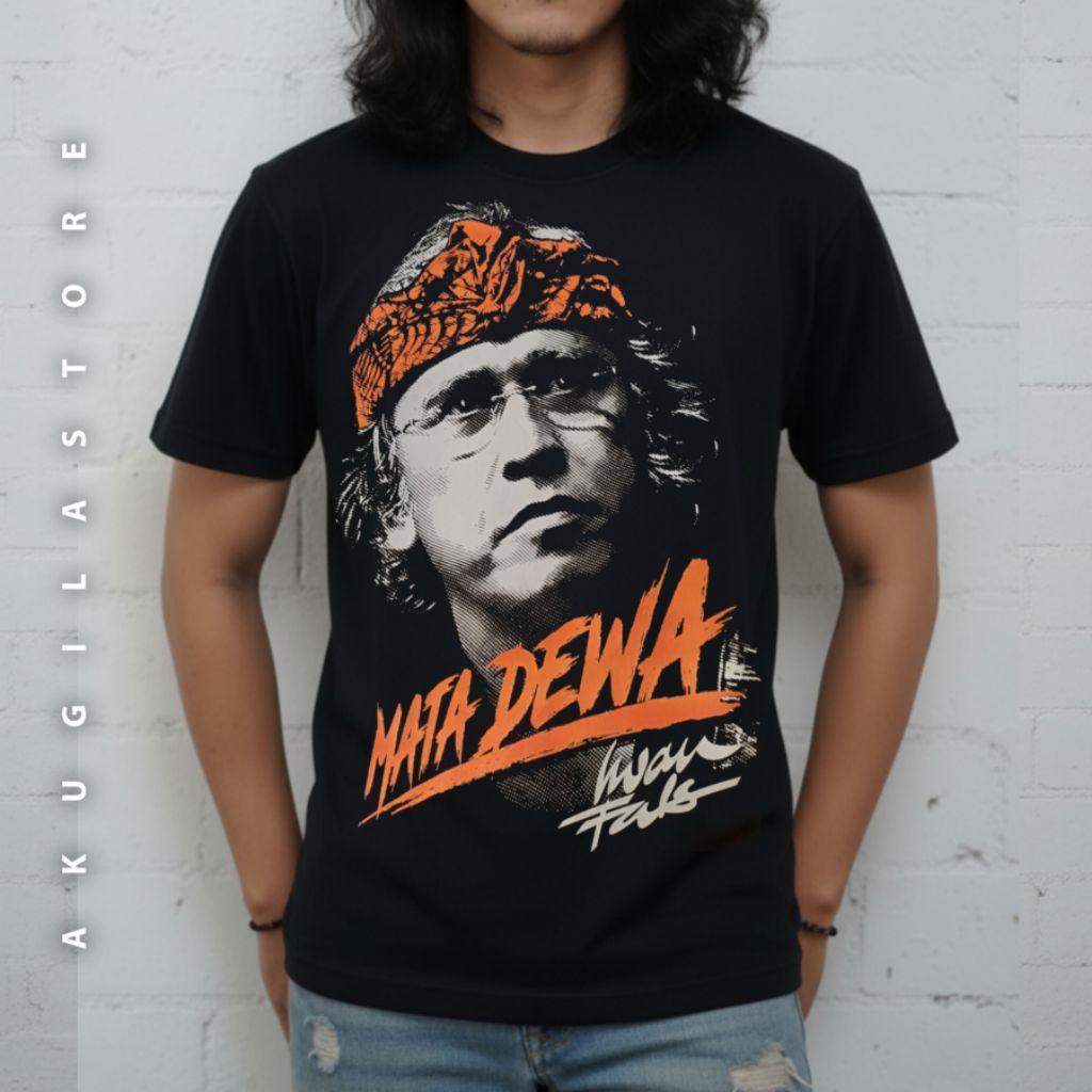 KAOS IWAN FALS - KAOS OI - MATA DEWA