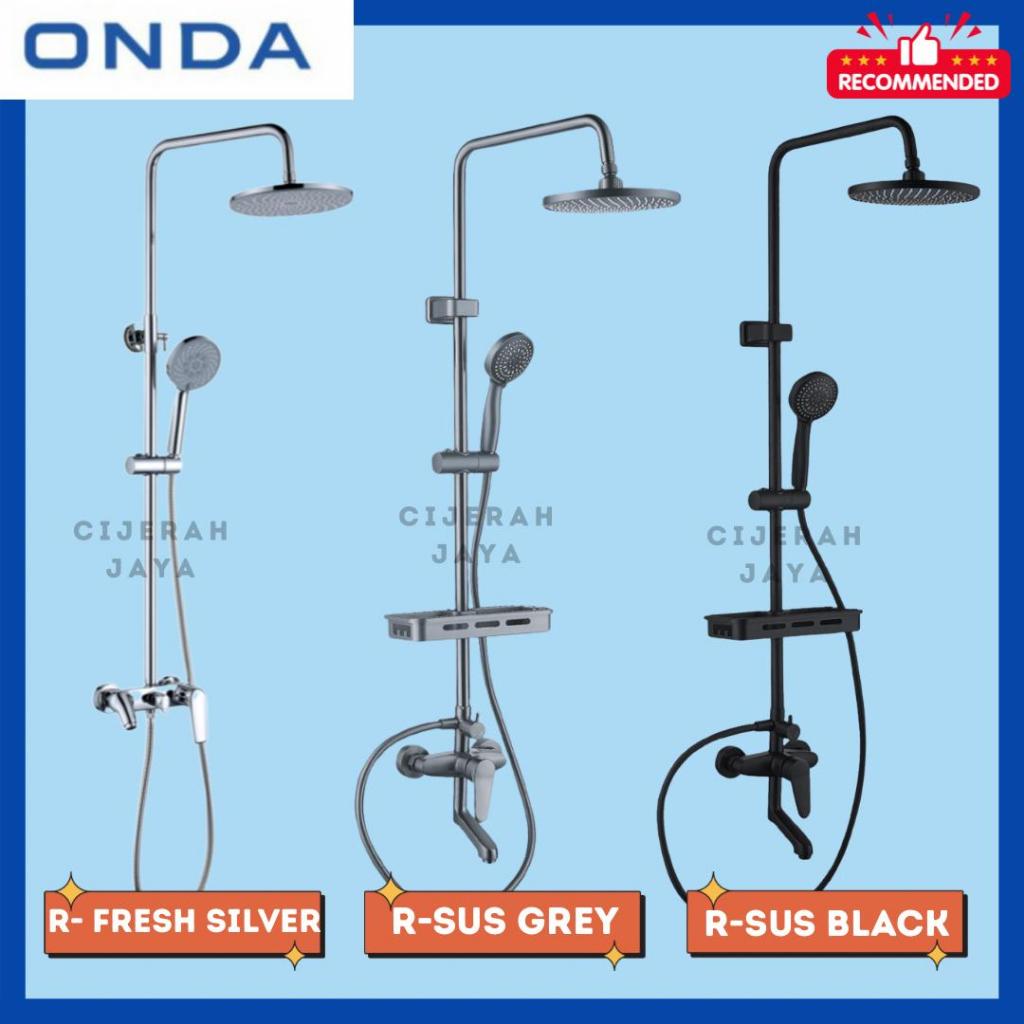 SHOWER COLOUMN SET ONDA R-FRES / SHOWER TIANG PANAS DINGIN ONDA PREMIUM / SHOWER COLOMN PANAS DINGIN