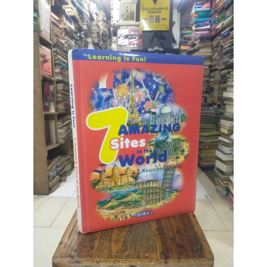 buku cerita anak - learning is fun - 7 amazing sites in the world