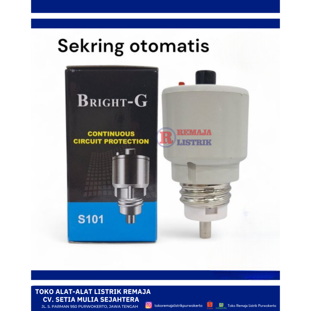 Sikring / Sekring Listrik Otomatis Bright - G