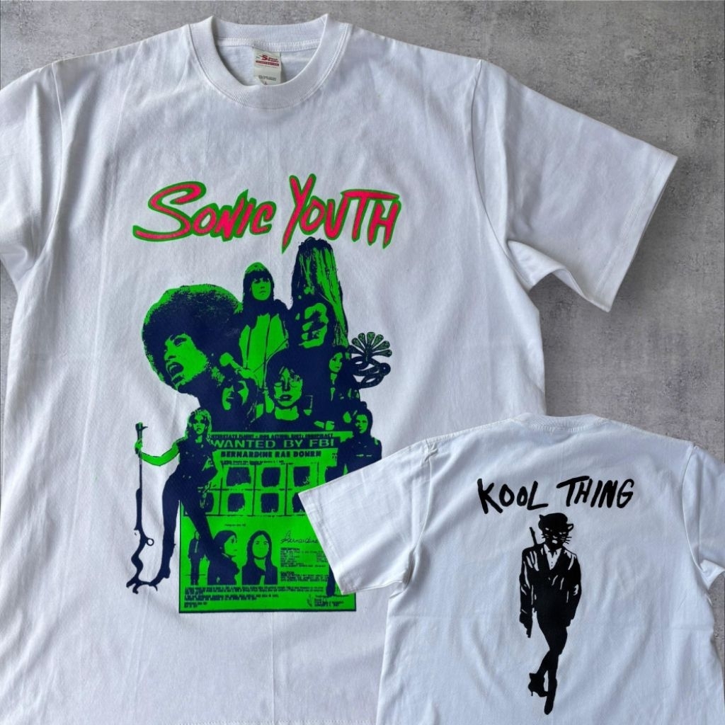 SONIC YOUTH kaos band vintage (bootleg)