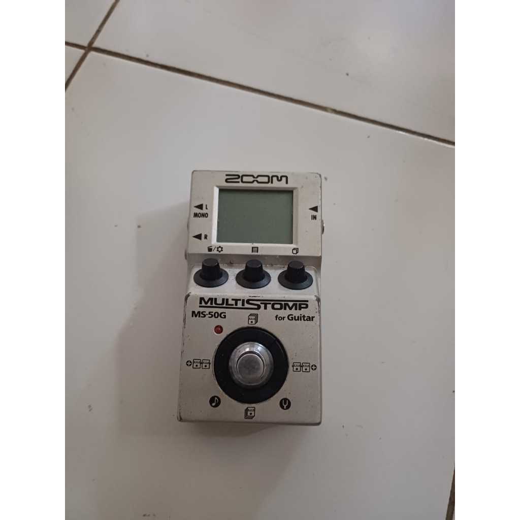 Efek pedal Zoom MS50G Unit Only