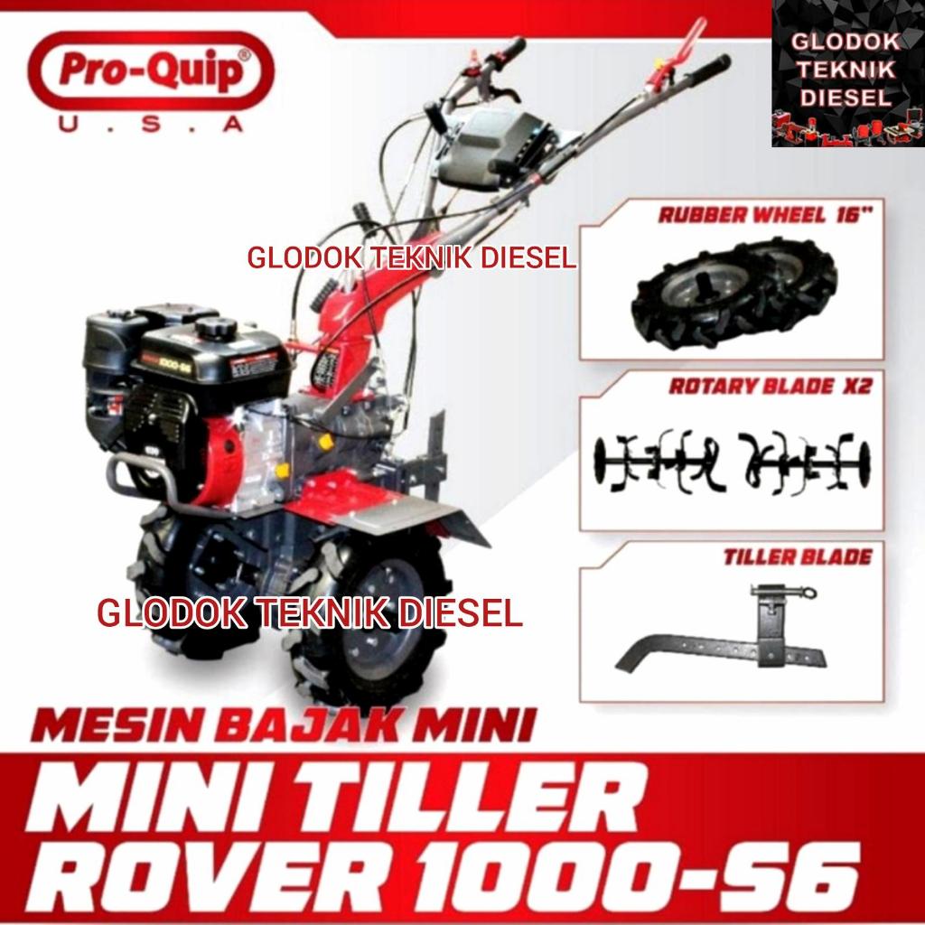 Mesin Cultivator Mini Bajak Sawah / Mini Tiller ProQuip Rover 1000-S6