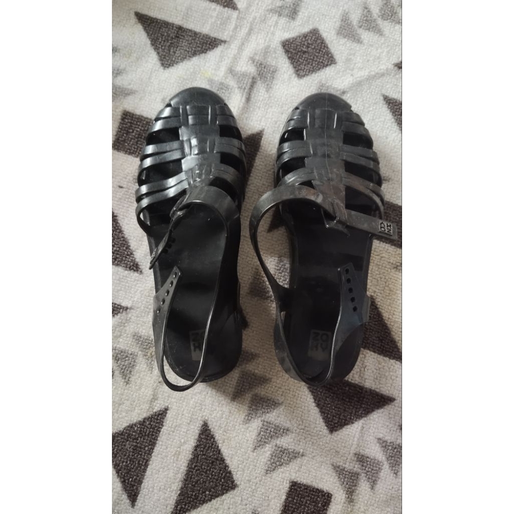 [PRELOVED] ZAXY BE YOURSELF SAND | ZAXY SENDAL JELLY | SENDAL KARET