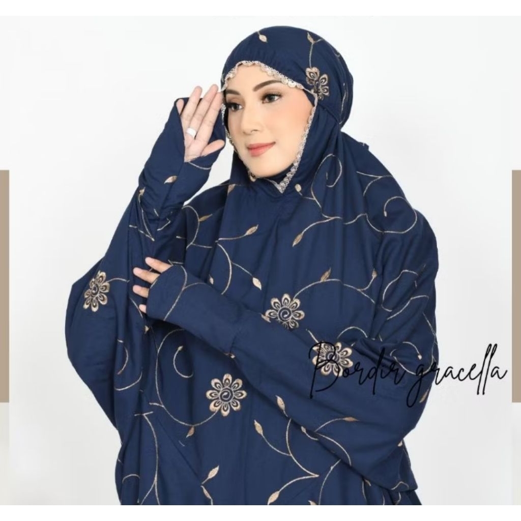 Mukena Terusan Dewasa, Motif Gracella