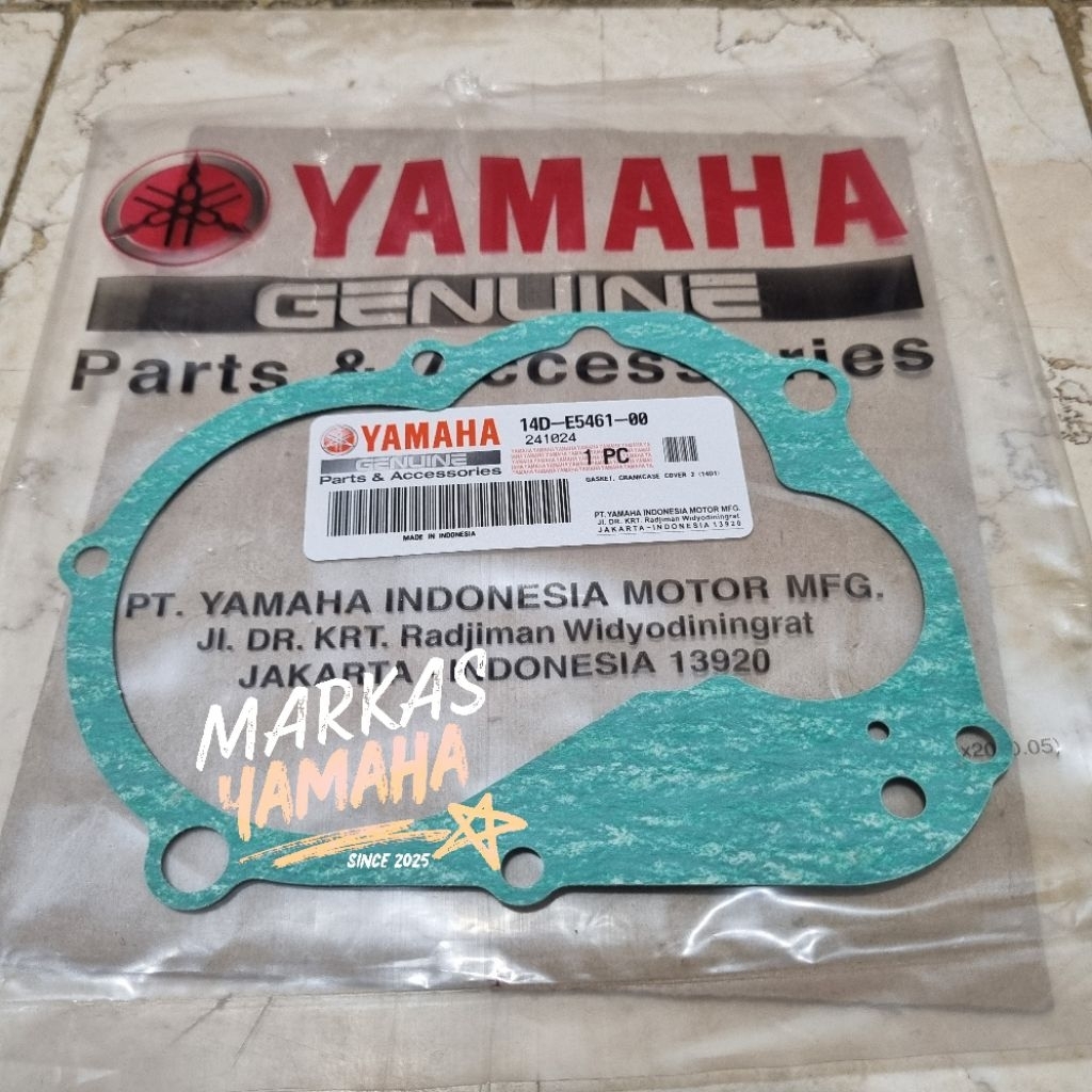Paking tutup rasio mio nouvo soul ori yamaha gasket rasio perpak rasio packing girbox gardan mio ori