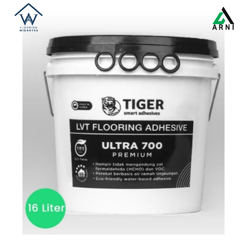 Lem Vinyl Putih Tiger / Lem Perekat Vinyl Flooring 16L