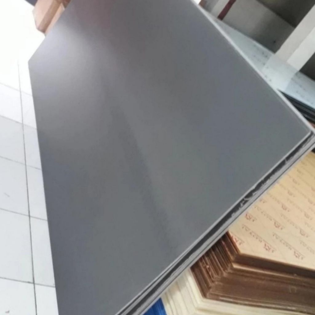 pvc grey lembaran 10mm x 100cm x 100cm