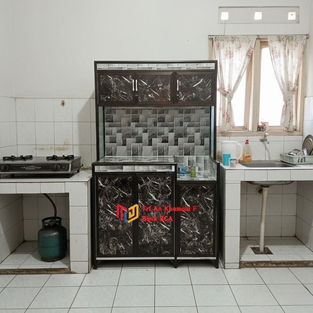 Rak Piring Holo Alumunium Acp || Megajaya Wayhalim