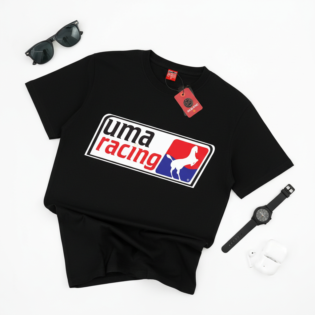 SAKAZUKI Kaos Baju Distro Unisex Gambar Motor Uma Racing Parts RCB SSS Katun Combad 24s Bengkel