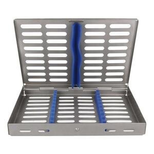 Dental intrumen box isi 10 / kotak tempat instrumen autoclaveble